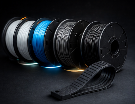 Shop owner reviewing a project and suggesting options